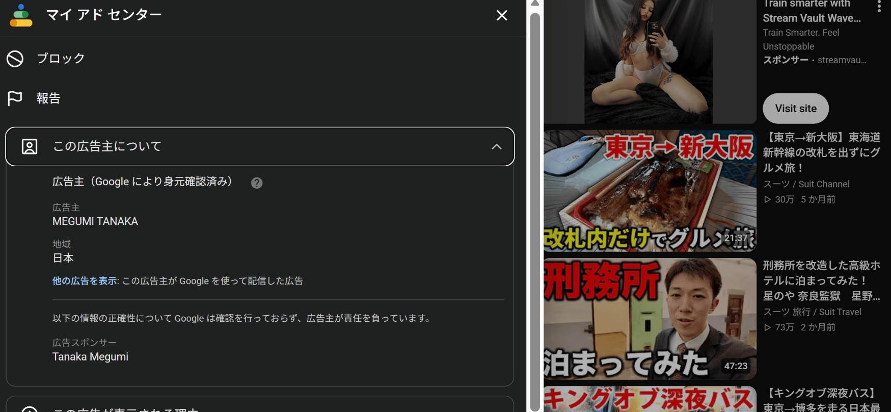 YouTube の関連画像 3