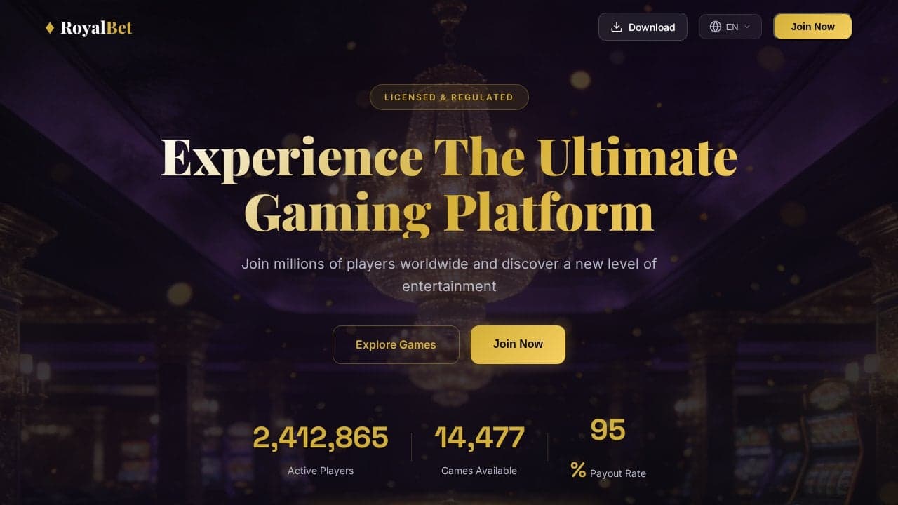 RoyalBet - Premium Gaming Platform の関連画像 3